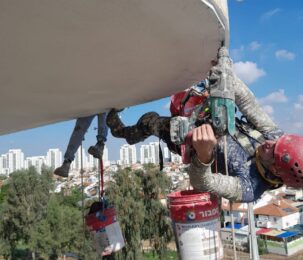 עבודות סנפלינג בגובה – אנחנו עושים בעצמנו, לא מתווכים